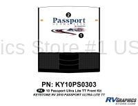 Passport - 2010 Passport TT-Travel Trailer UltraLite - 13 Piece 2010 Passport UltraLite TT Roadside Graphics Kit