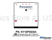 Passport - 2010 Passport TT-Travel Trailer UltraLite - 13 Piece 2010 Passport UltraLite TT Curbside Graphics Kit