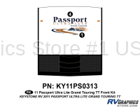 13 Piece 2011 Passport Grand Touring TT Roadside Graphics Kit