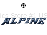 Alpine - 2012-2013 Alpine  FW-Fifth Wheel - Front Alpine Logo