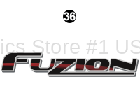 Fuzion - 2010 Fuzion Medium Travel Trailer - TT Front/Rear Fuzion Logo