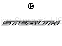 Stealth - 2011 Stealth TT-Travel Trailer Widebody EVO-Blue - Front Cap ‘Stealth’ DL