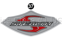Stealth - 2011 Stealth TT-Travel Trailer WideLite-Red - Front Stealth Shield