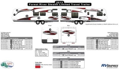Forest River - Stealth - 2013 Stealth TT-Travel Trailer Limited