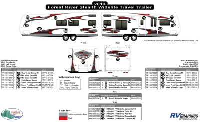 Forest River - Stealth - 2013 Stealth TT-Travel Trailer WideLite