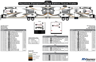 Keystone RV - Passport - 2011 Passport TT-Travel Trailer Limited Edition