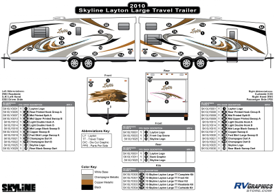 layton travel trailer decals