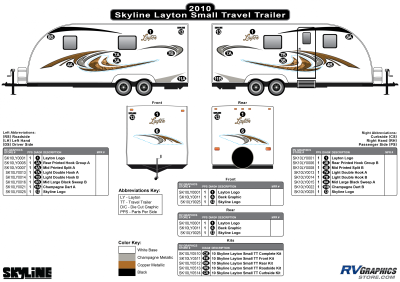 Skyline RV Layton Decals and Replacement Graphics - RV Graphics Store