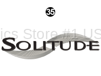 Solitude - 2015 Solitude FW-Fifth Wheel - Side / Rear Solitude Logo