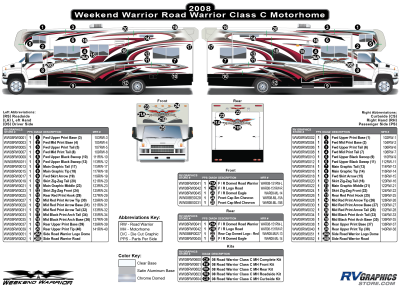 Weekend Warrior - Road Warrior Class C Motorhome - 2008 Road Warrior Class C Motorhome
