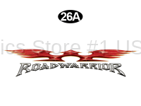 Road Warrior Class C Motorhome - 2008 Road Warrior Class C Motorhome - Side RoadWarrior Logo Dome