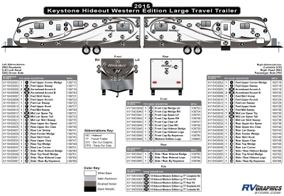 Keystone RV - Hideout - 2015 Hideout Lg TT- Large Trailer Western Edition