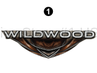 Wildwood - 2018 Wildwood TT-Travel Trailer - Front Wildwood Badge