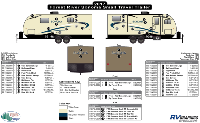 Forest River - Sonoma - 2017 Sonoma Small Travel Trailer