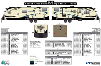 Forest River - Sonoma - 2018 Sonoma Large Travel Trailer 