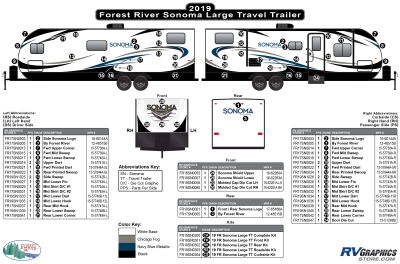 Forest River - Sonoma - 2019 Sonoma Large Travel Trailer