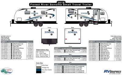 Forest River - Sonoma - 2019 Sonoma Small Travel Trailer