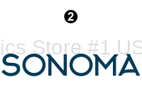 Sonoma - 2018 Sonoma Medium Travel Trailer - Side Sonoma Logo