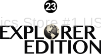 Sonoma - 2017 Sonoma Additional Items - Explorer Edition Logo