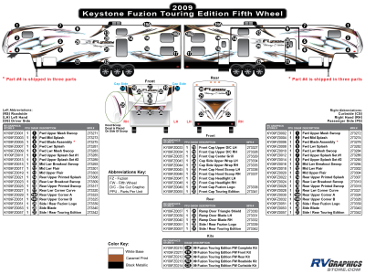 Keystone RV - Fuzion - 2009 Fuzion FW-Fifth Wheel Touring Edition