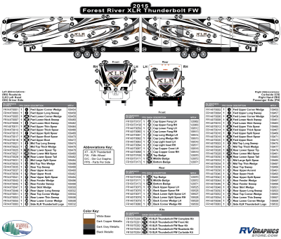 Forest River - XLR - 2015 XLR Thunderbolt FW-Fifth Wheel Toyhauler