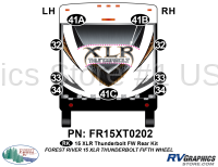 9 Piece 2015 XLR Thunderbolt FW Rear Graphics Kit