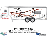 Work and Play - 2010 Work and Play FW-Fifth Wheel - 2010 Work and Play Fifth Wheel Roadside Graphics Kit