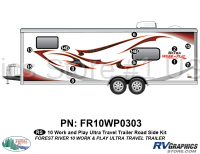 2010 Work and Play Travel Trailer Roadside Graphics Kit