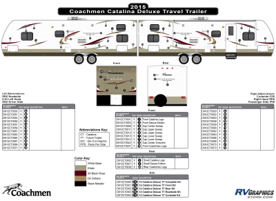 Coachmen - Catalina - 2012 Catalina Deluxe Travel Trailer