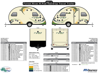 Forest River - R-POD - 2013-2015 rPOD Teardrop Travel Trailer