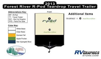 Forest River - R-POD - 2013 rPOD Additional Items