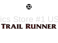 Trail Runner - 2017 Trail Runner TT-Travel Trailer - Side Trail Runner Logoi