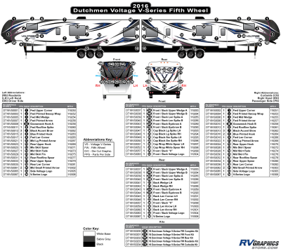 Dutchmen - Voltage - 2016 Voltage V-Series FW-Fifth Wheel