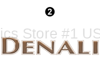 Side / Rear Denali Logo - Image 2