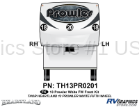 3 Piece 2013 Prowler FW Front Graphics Kit