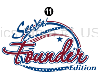 Seeya Motorhome - 2005 Seeya MH-Motorhome Founder Edition Premium Version - Rear Founders Ed Decal