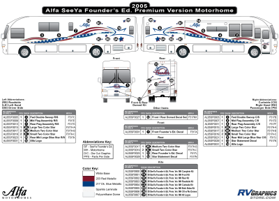 Alfa Leisure - Seeya Motorhome - 2005 Seeya MH-Motorhome Founder Edition Premium Version