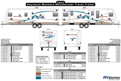 Keystone RV - Mountaineer - 2004 Mountaineer TT-Travel Trailer