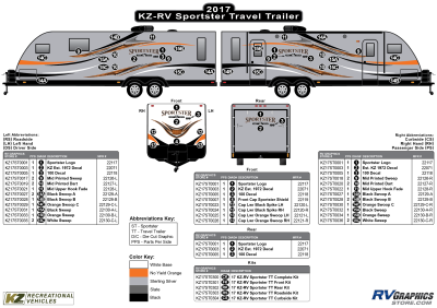 KZ RV - Sportster - 2017 Sportster TT-Travel Trailer