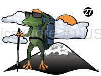 R-POD - 2019 rPOD TT-Tent Travel Trailer - Hiking Frog Icon