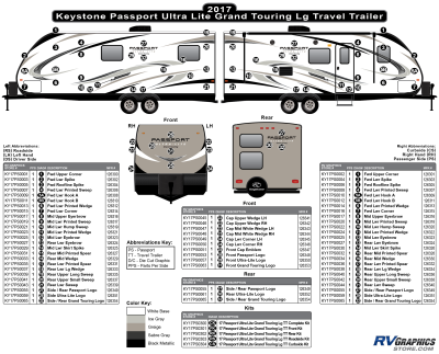 Keystone RV - Passport - 2017 Passport Lg TT Grand Touring UltraLite