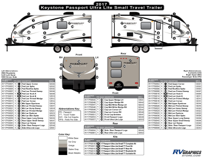 Keystone RV - Passport - 2017 Passport Small TT UltraLite