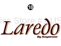 Laredo - 2008 Laredo TT-Travel Trailer - Side / Rear Laredo Logo