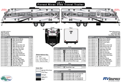 Forest River - Vibe - 2017 Vibe TT-Travel Trailer