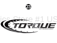 Torque - 2016 Torque FW-Fifth Wheel - Rear Torque Logo