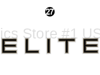 Passport - 2013-2015 Passport Elite UltraLite Lg TT-Travel Trailer - Sm Elite Logo (AA)
