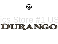 Side / Rear Durango Logo