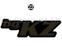 Durango - 2015 Durango FW-Fifth Wheel - Front Cap By KZ Logo