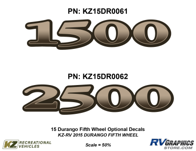 KZ RV - Durango - 2015 Durango FW-Optional Items