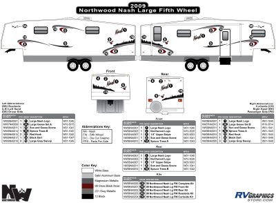 Northwood - Nash - 2009 Nash Lg FW-Large Fifth Wheel